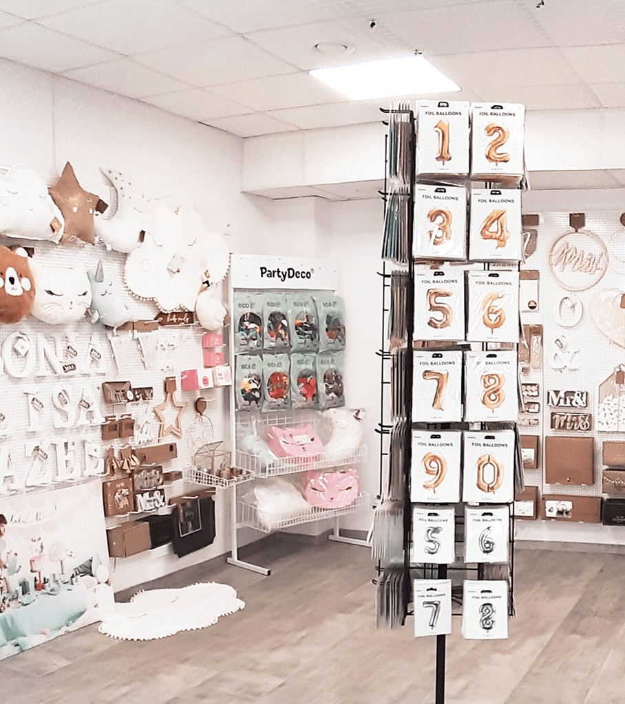 merchandising, stojak na balony, ścianki produktowe